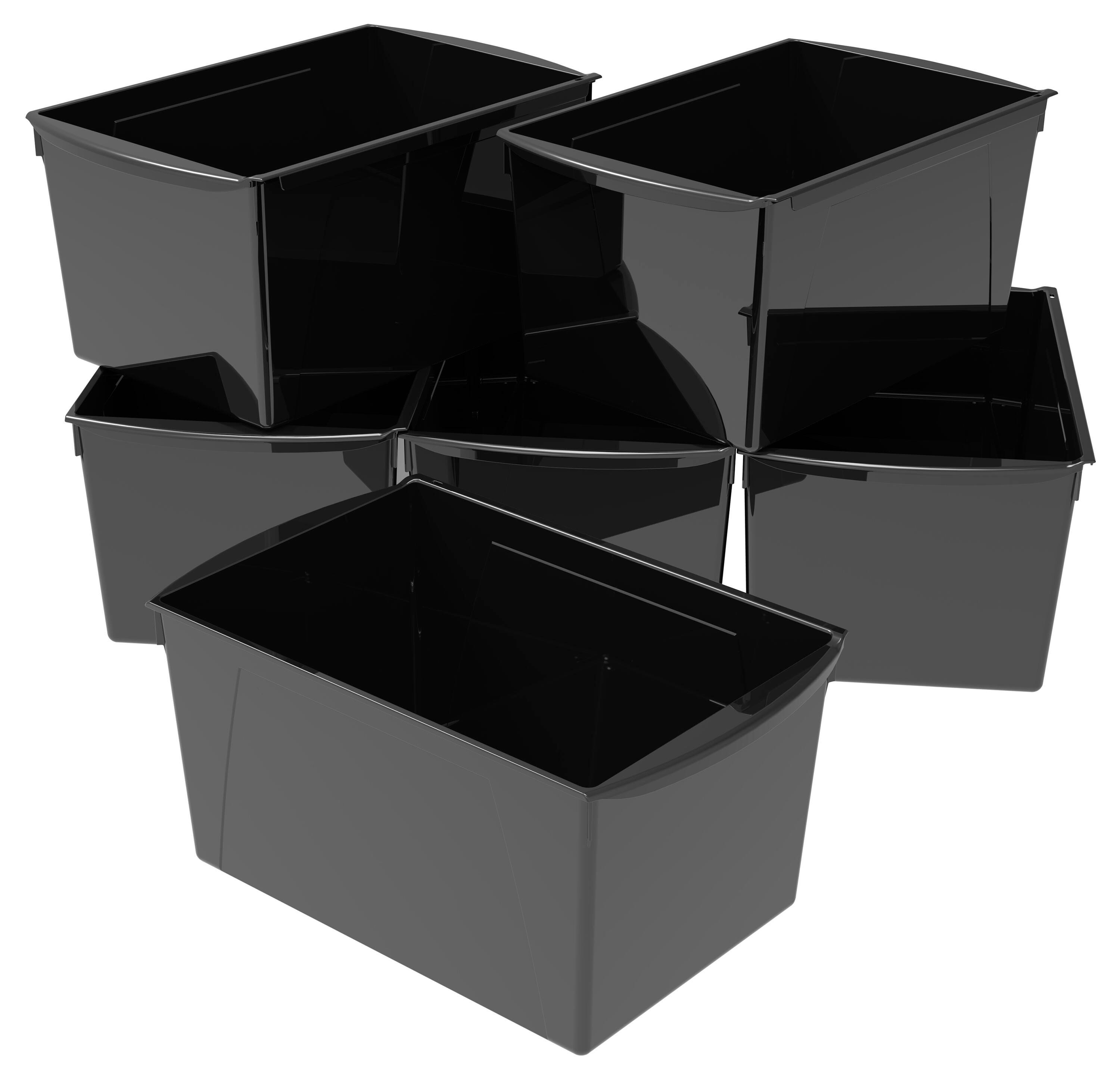 2024 6 pack of XL storage bins